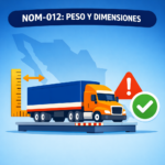 Sobrepeso y dimensiones fuera de norma: el costo real es el paro, no solo la multa.