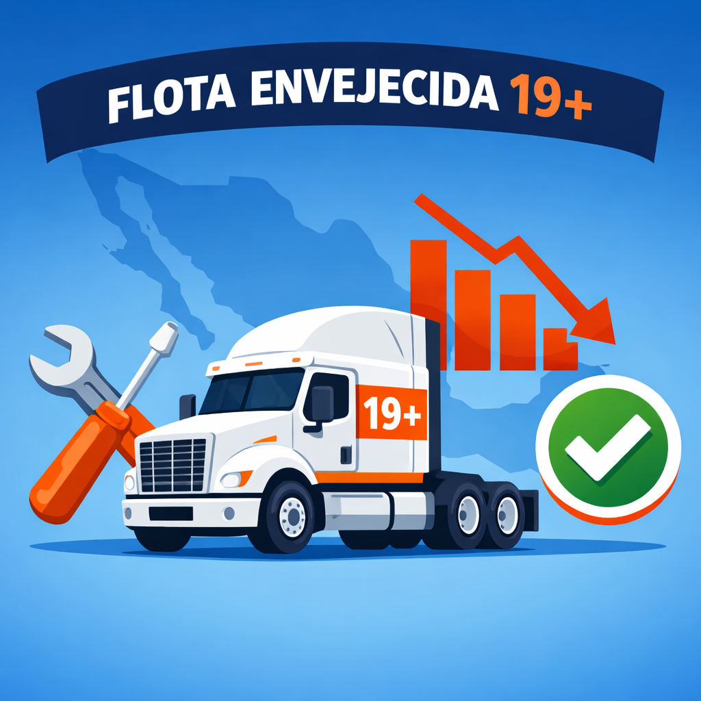 La antigüedad promedio sigue alta; plan por criticidad evita paros y accidentes.