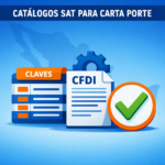 Catálogos SAT indispensables para Carta Porte (sin fallas)
