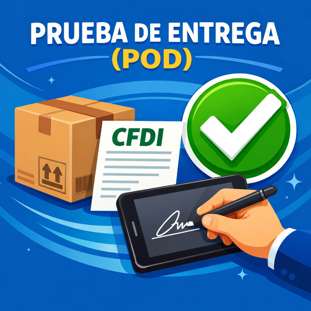 Evidencia de entrega: POD (proof of delivery) y su relación con CFDI