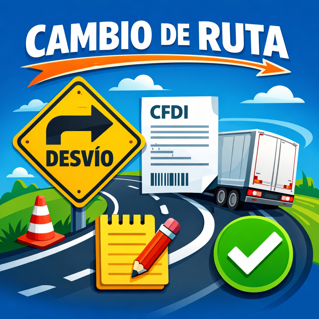 Cambios reales (accidente, cierre, clima) y cómo mantener consistencia documental.