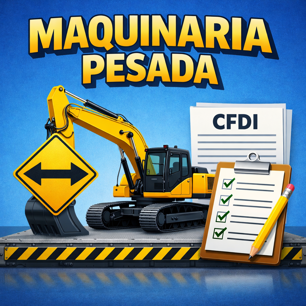 Maquinaria pesada y sobredimensionados: permisos y control operativo