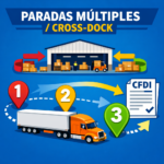 Paradas múltiples y cross-dock: estructura limpia para no perder trazabilidad