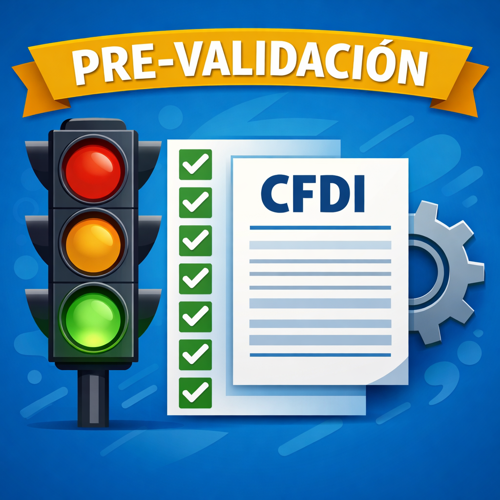 Pre-validación antes de timbrar: 10 reglas automáticas que sí sirven