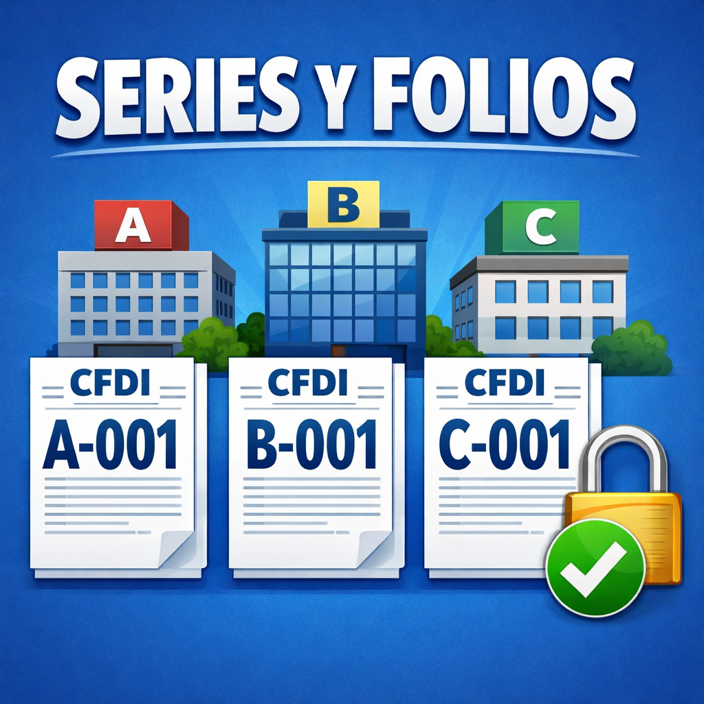 Series y folios por sucursal: control para no duplicar ni perder trazabilidad